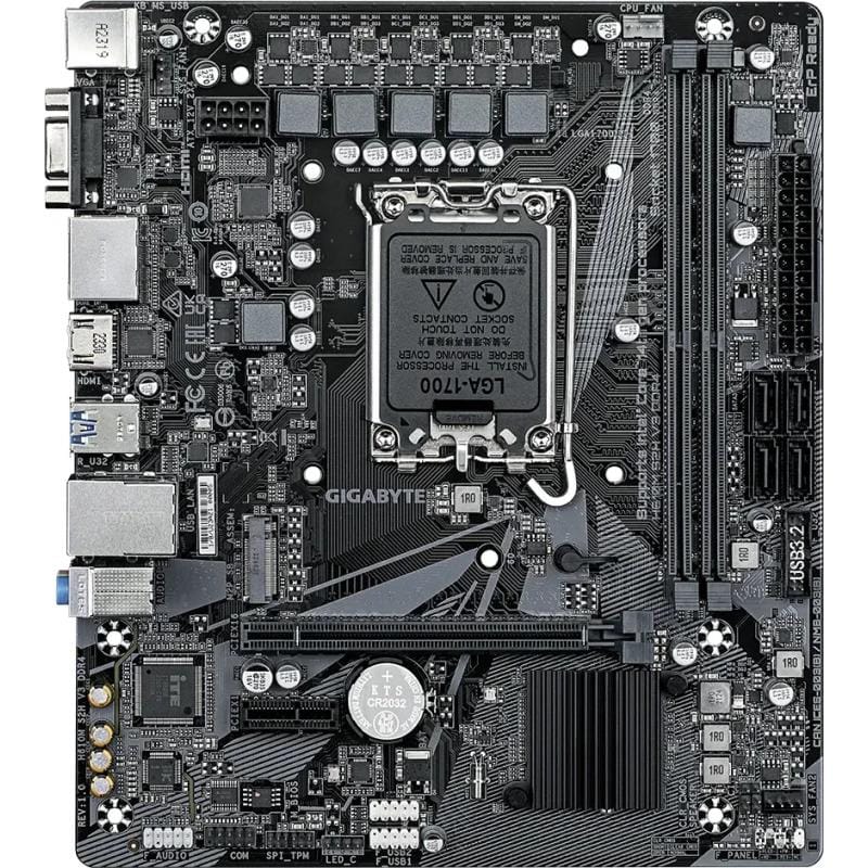 Placă de Bază Gigabyte H610M S2H V3 DDR4 mATX Socket 1700 - imagine 4