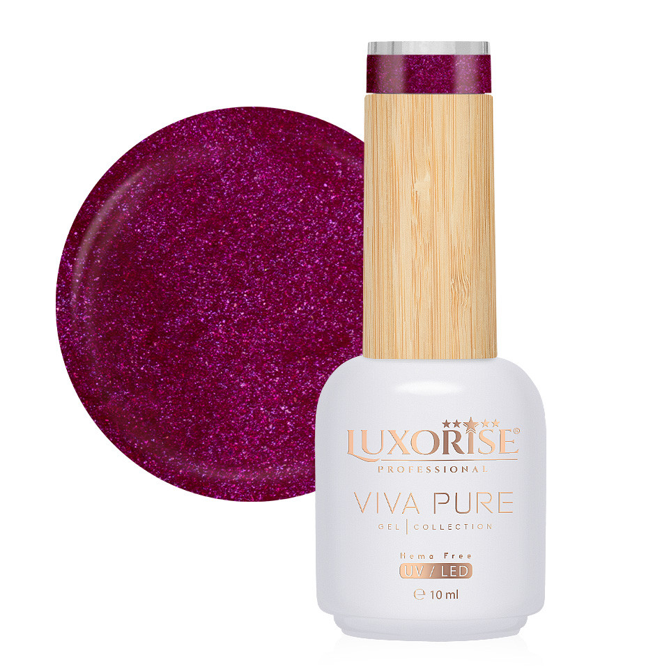 Oja Semipermanenta Hema Free Luxorise Hot Hibiscus 10ml