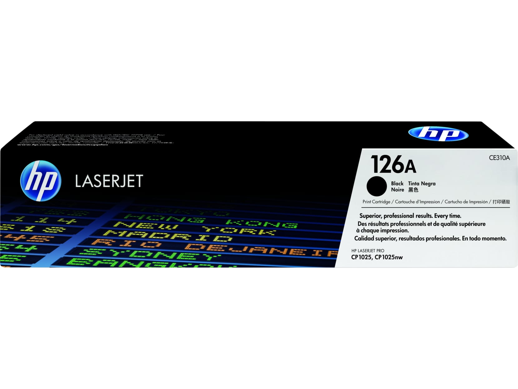 Toner HP CE310A Black Original - 1200 Pagini - imagine 2