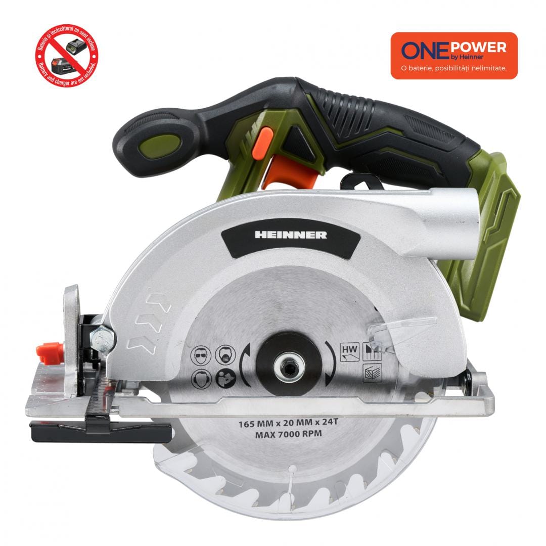 Fierăstrău Circular Heinner ONE POWER 18V 4200RPM - Profesional - imagine 5