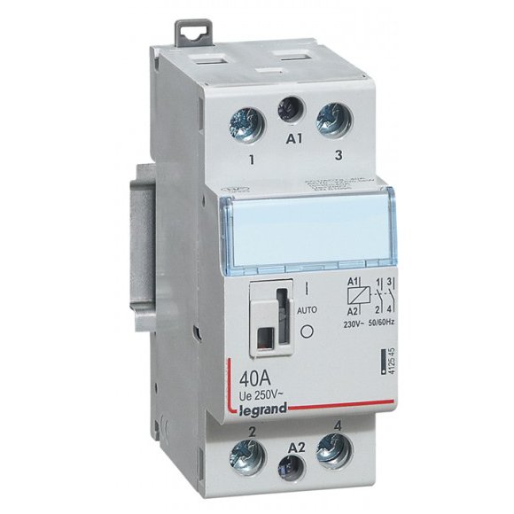 Contactor Legrand 40A 230V, 2NO, pe sina DIN