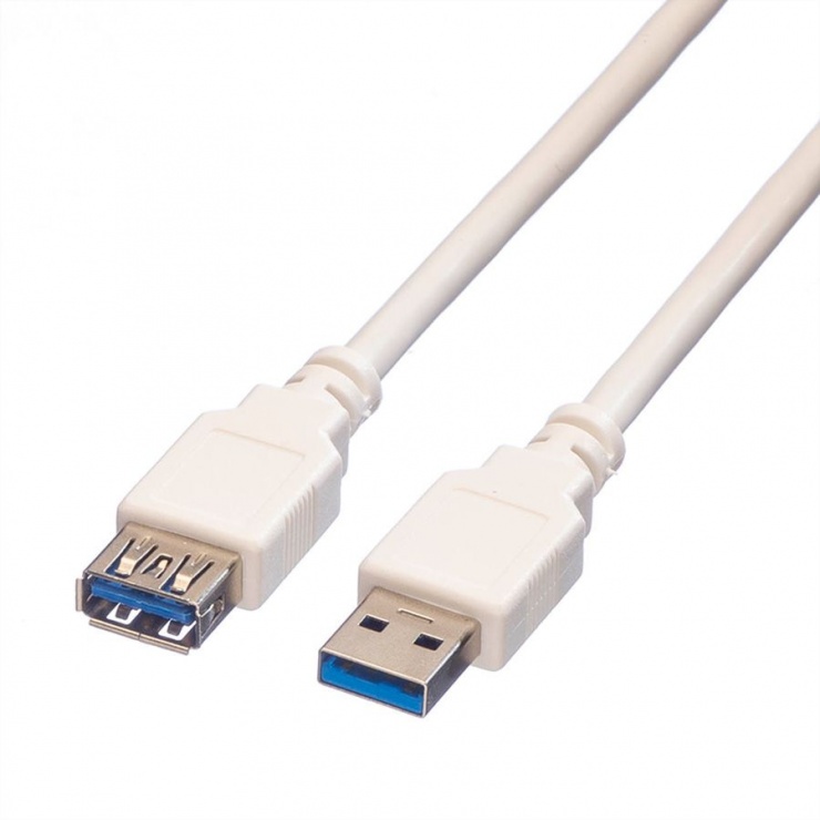Cablu prelungitor USB 3.0 Value 1.8m, 5Gb/s