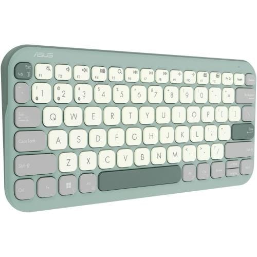 Tastatura Wireless ASUS KW100 Marshmallow | Confort Premium - imagine 4