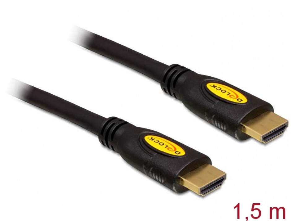 Cablu HDMI 4K 1.5m Delock cu Ethernet