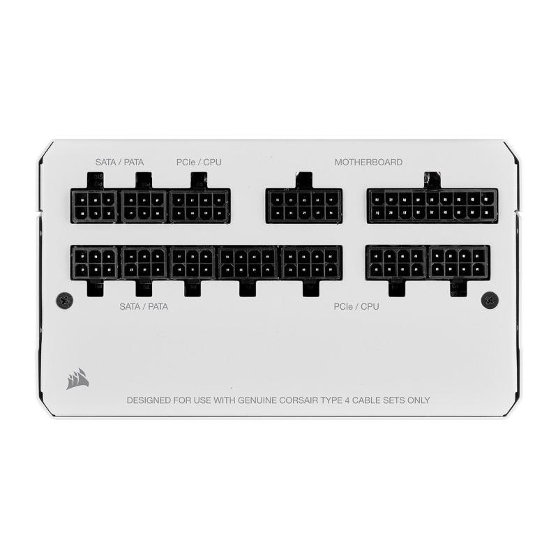 Sursa Corsair RM750 White 750W 80+ Gold Modulara - imagine 4