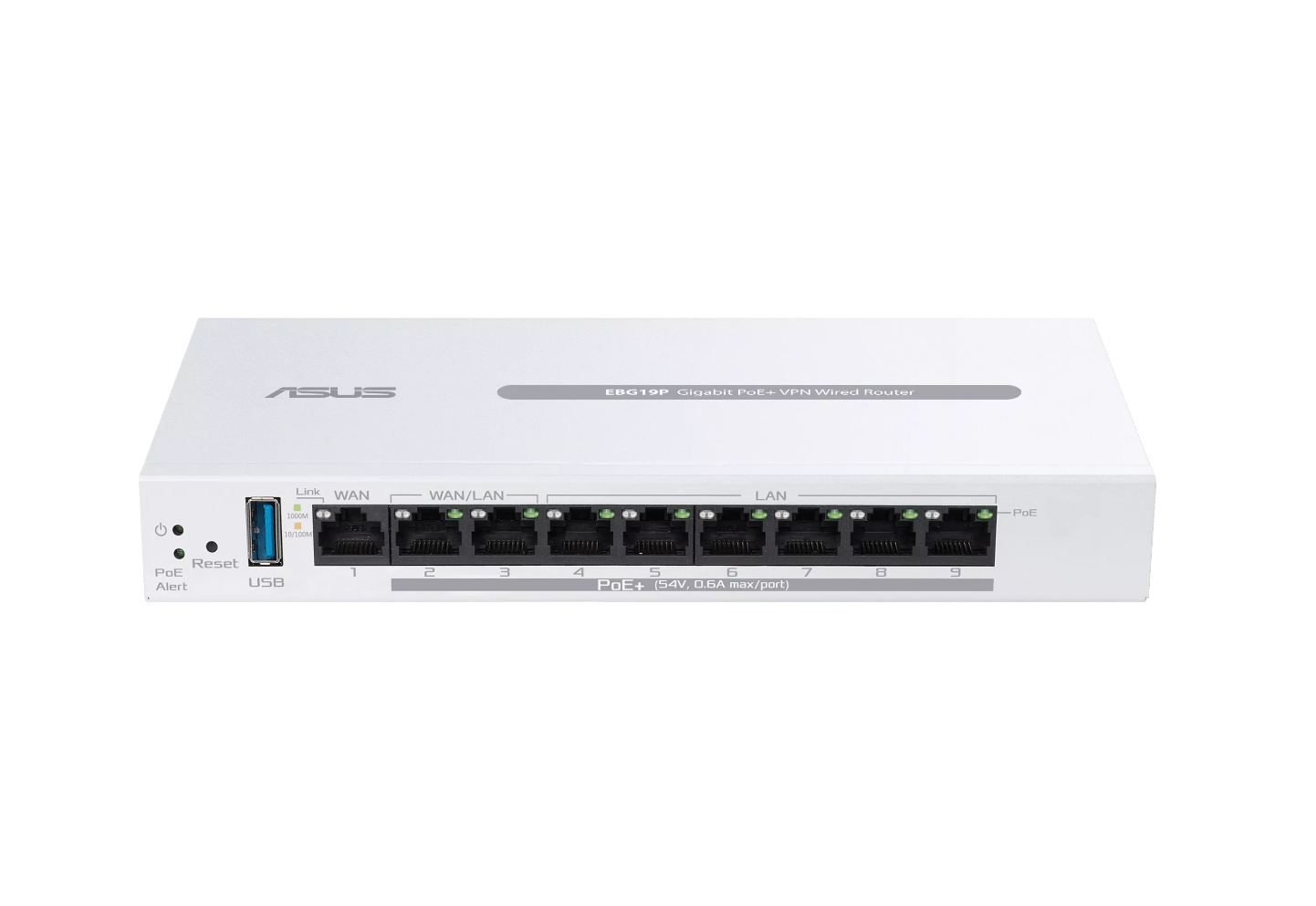 Router ASUS EBG19P 8 Porturi PoE - Performanta Gigabit - imagine 2