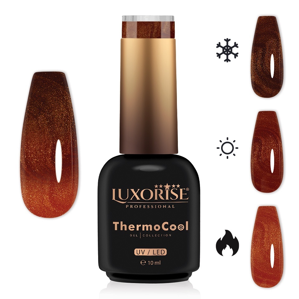 Oja Semipermanentă Termică LUXORISE ThermoCool 3 Culori
