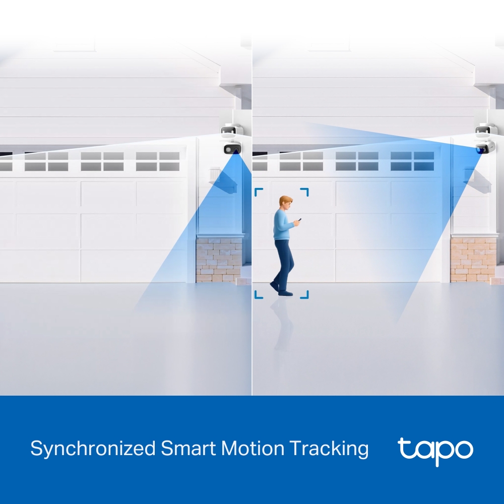 Cameră de securitate TP-LINK Tapo C246D Obiectiv Dual Pan/Tilt Interior/Exterior - imagine 6