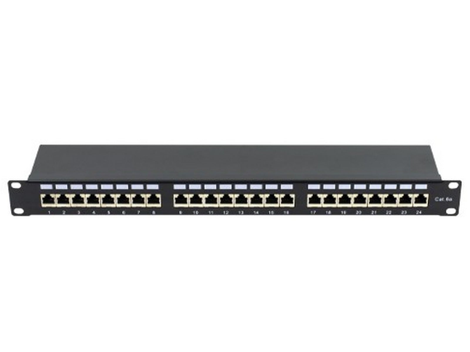 Patch panel rack 19 inch ASYTECH Networking, FTP Cat6A, 24 porturi, ASY-PP-FTP6A-24