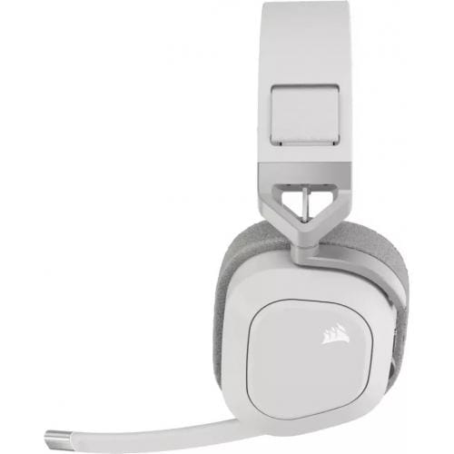 Căști Gaming Corsair HS80 MAX Wireless - 24h Baterie, Alb - imagine 3