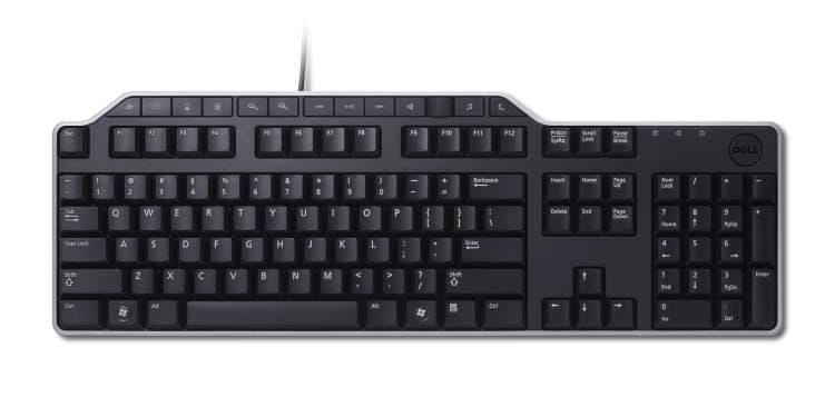 Tastatura Dell KB522 Multimedia cu Hub USB - Neagra - imagine 3