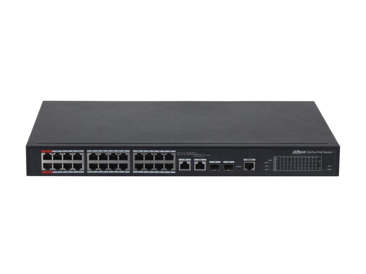 Dahua Switch 24 Porturi PoE 360W Management