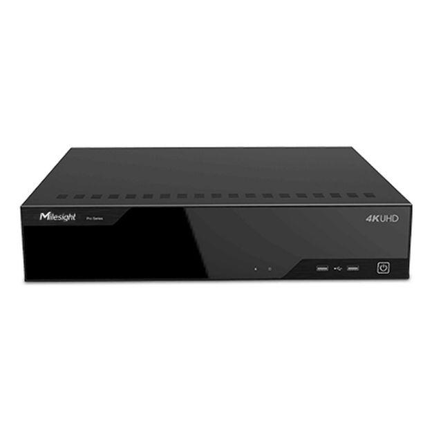 NVR Milesight 32 Canale 12MP | 8xSATA pentru Supraveghere Premium