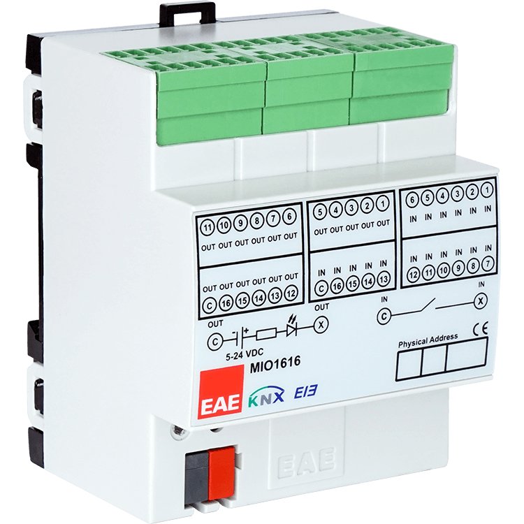 EAE MIO1616 Modul KNX 16 Intrari 16 Iesiri