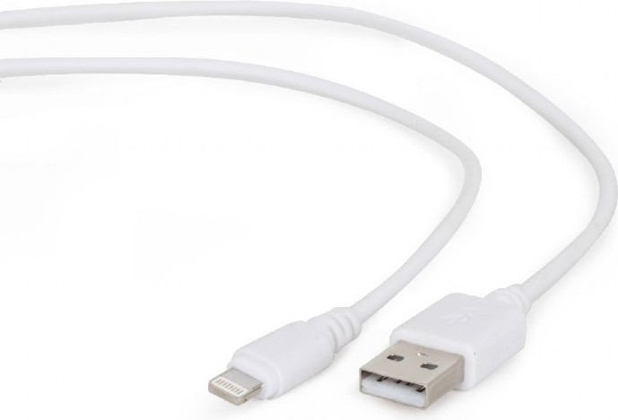 Cablu Date USB 2.0 Lightning Gembird 2m Alb - Transfer Rapid