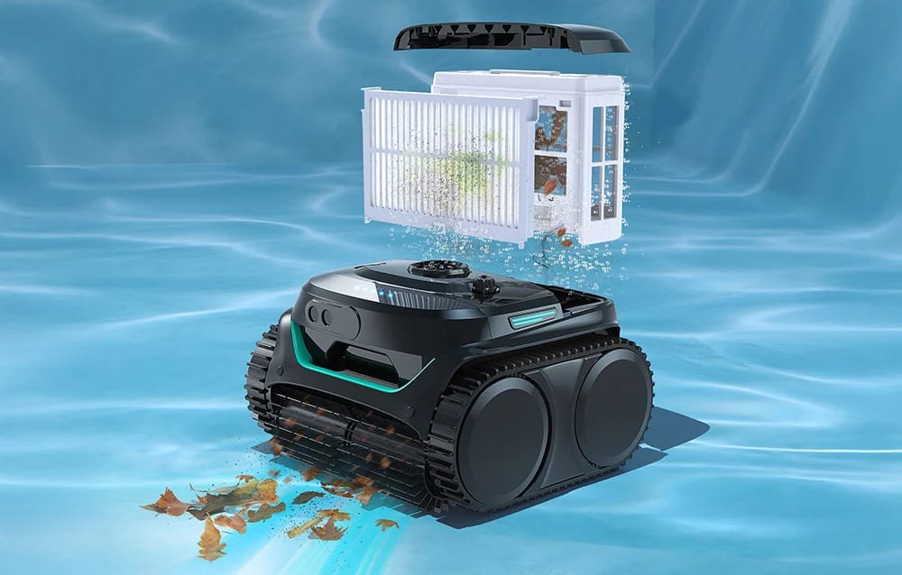 Robot Curățare Piscină WYBOT C2PRO Wireless 150m² - imagine 8