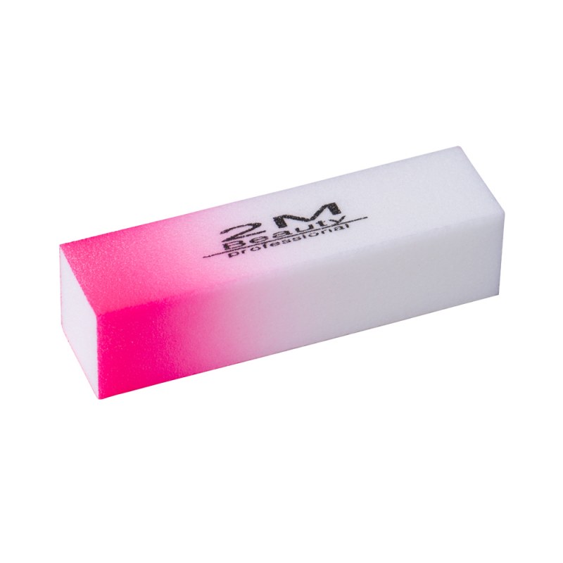 Buffer Alb-Roz Nailshop 2M Manichiură Profesionistă