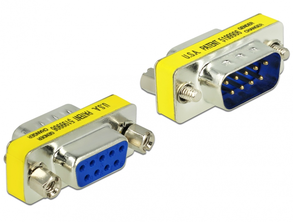 Adaptor Serial DB9 T-M Delock 65249