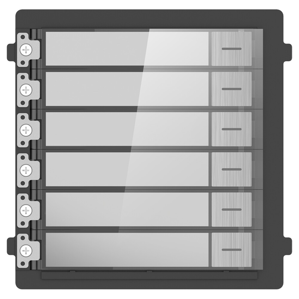 Modul Extensie HIKVISION DS-KD-KK/S 6 Butoane - Videointerfon