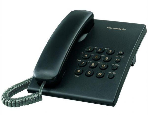 Telefon Analogic Panasonic KX-TS500FXB