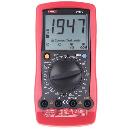 Multimetru Digital UNI-T UT58C, 8 Funcții, Precis