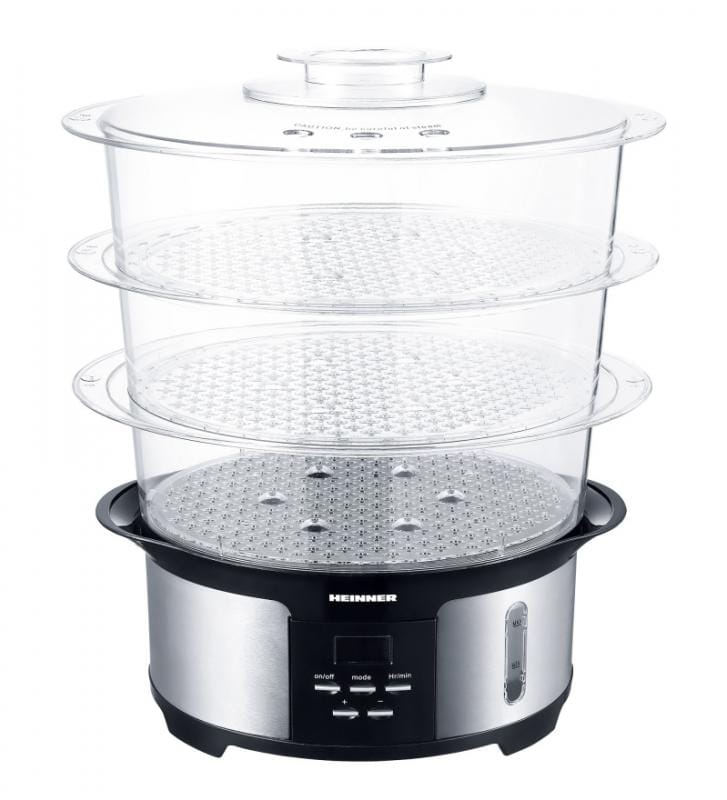 Aparat de Gatit cu Aburi Heinner HSA-1000XMC, 1000W, 12L - imagine 2