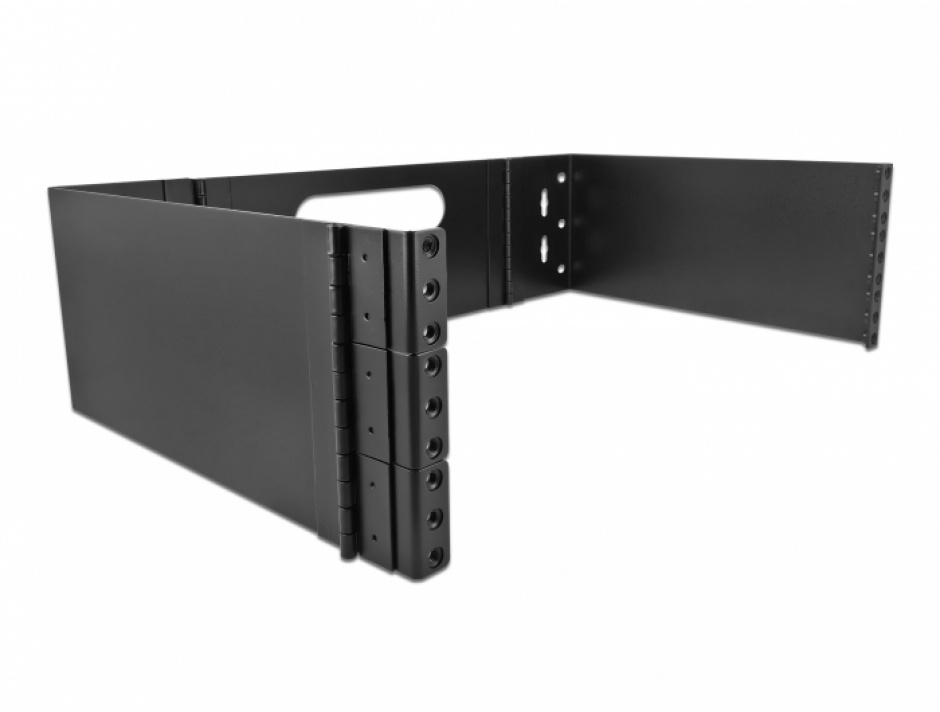 Rack Pliabil 19" 3U Delock, Montaj Perete