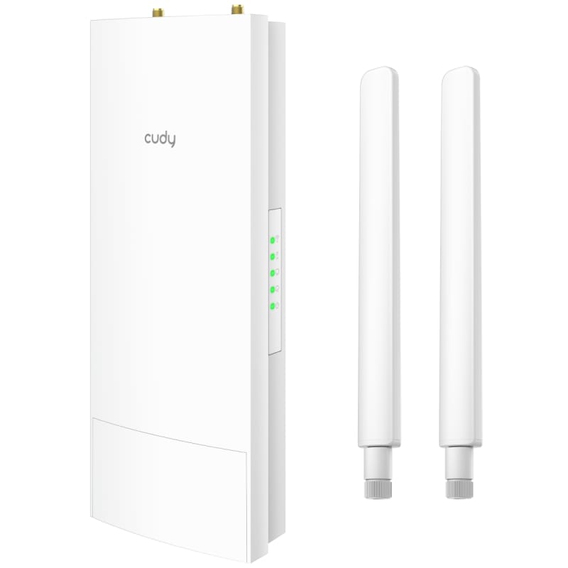 Repeater WiFi Exterior CUDY AC1200 - IP65, PoE, 2 Antene Detașabile - imagine 2