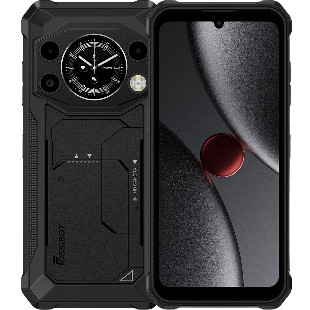 Telefon Fossibot F117 rugged, bateria 10000mAh, Android 15