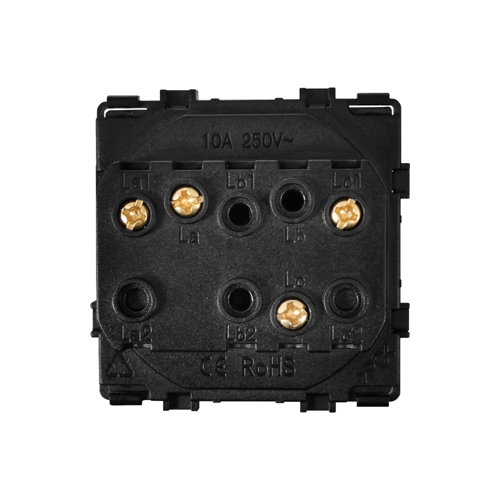 Modul Intrerupator Dublu Mecanic Luxion cu Reset - imagine 8