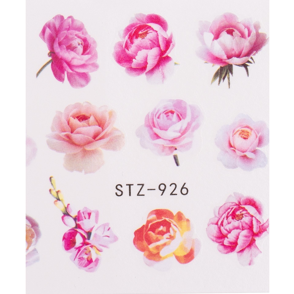 Tatuaj Unghii Luxorise Flower Therapy STZ-926 - imagine 2
