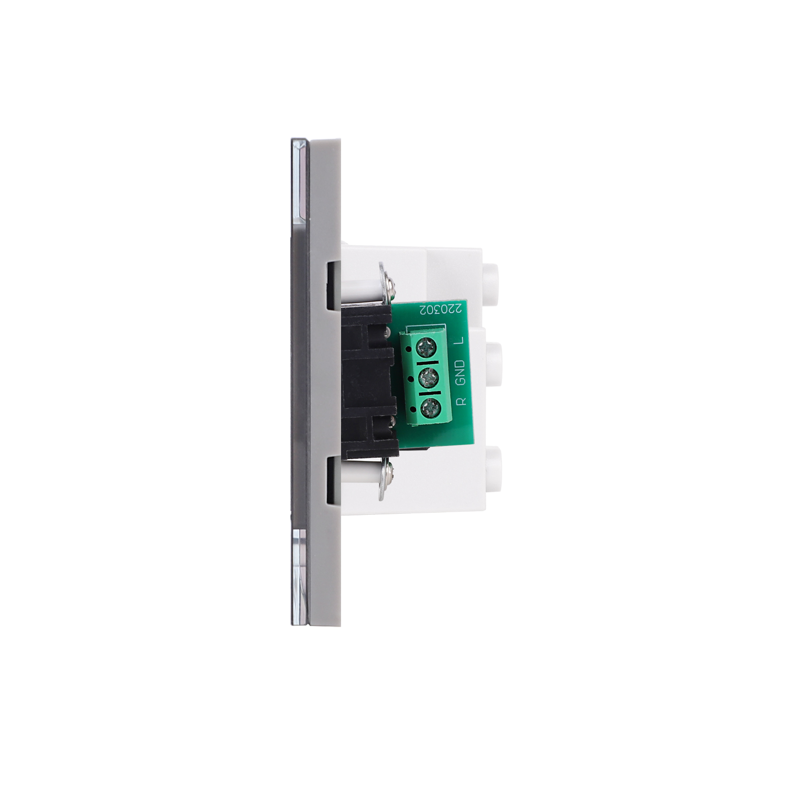 Priza Ingusta + HDMI + Audio cu Rama Sticla LUXION, IP44 - imagine 15