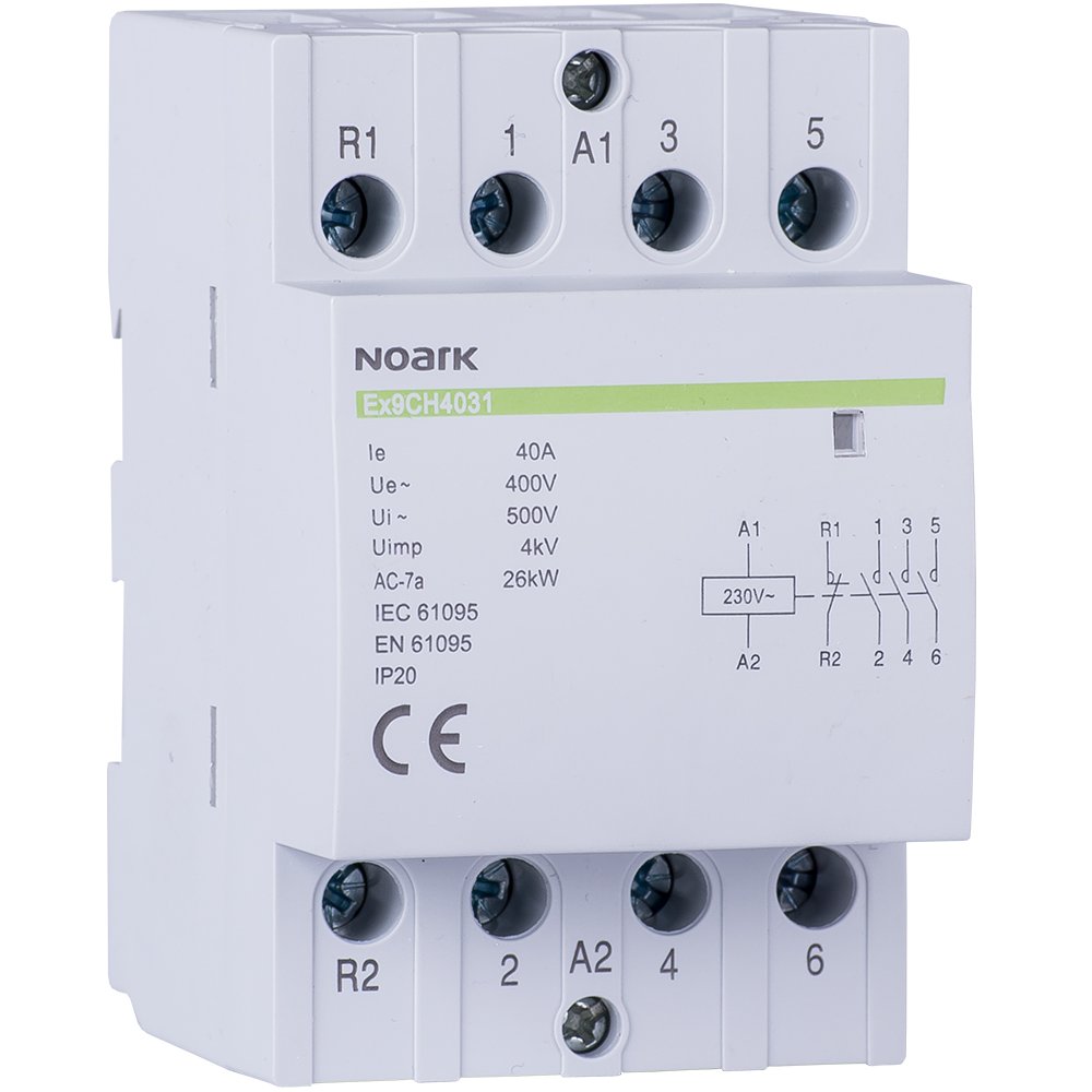 Contactor Modular Noark 63A 4P 230VAC