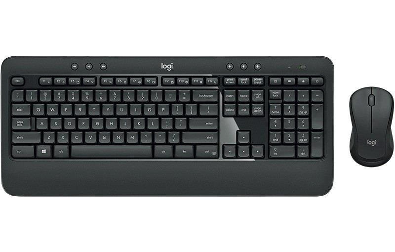 Kit Wireless Logitech MK540 - Tastatura si Mouse, Un Receiver