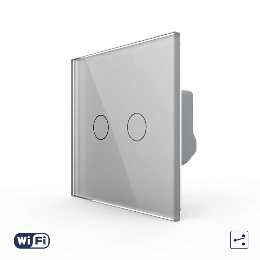 Întrerupător Dublu Wi-Fi Touch LIVOLO - imagine 13