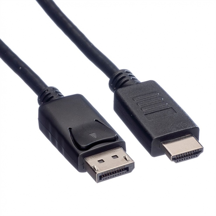 Cablu DisplayPort la HDMI 2m Roline