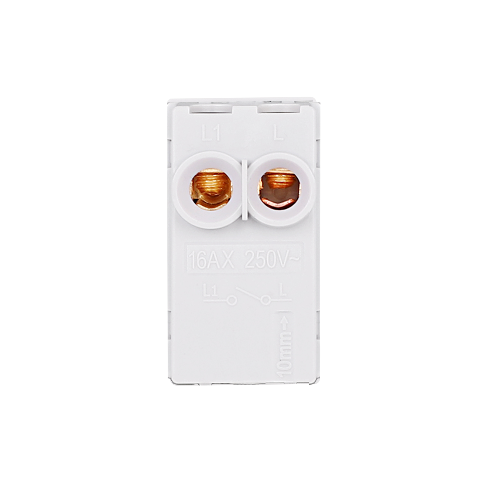 Intrerupator Simplu Mecanic LUXION, Standard Italian - imagine 2