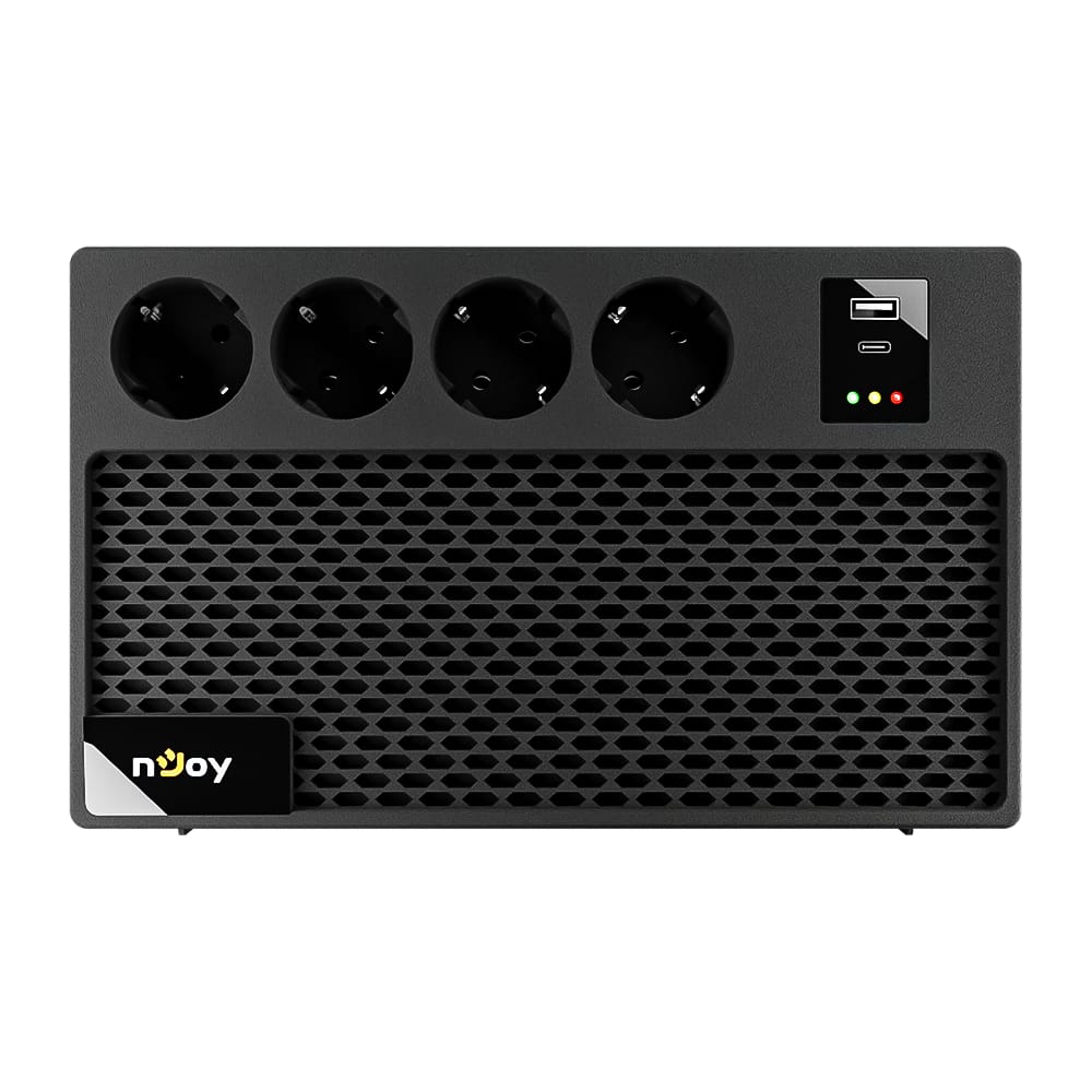 UPS NJOY Renton 650 Plus 650VA - Protecție cu AVR - imagine 6
