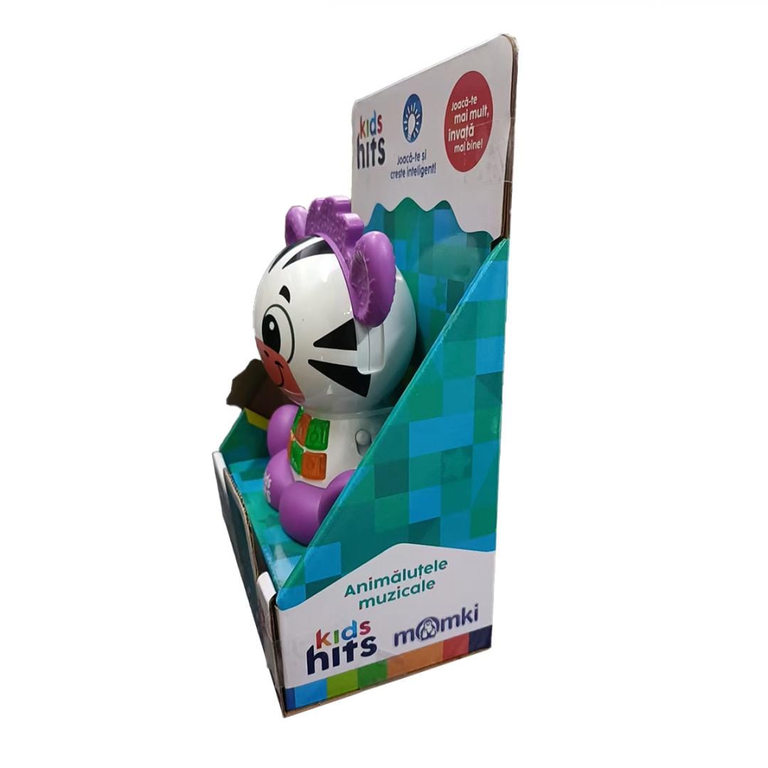 Jucarie Bebelusul Zebra Kids Hits - Interactiva cu Melodii - imagine 6