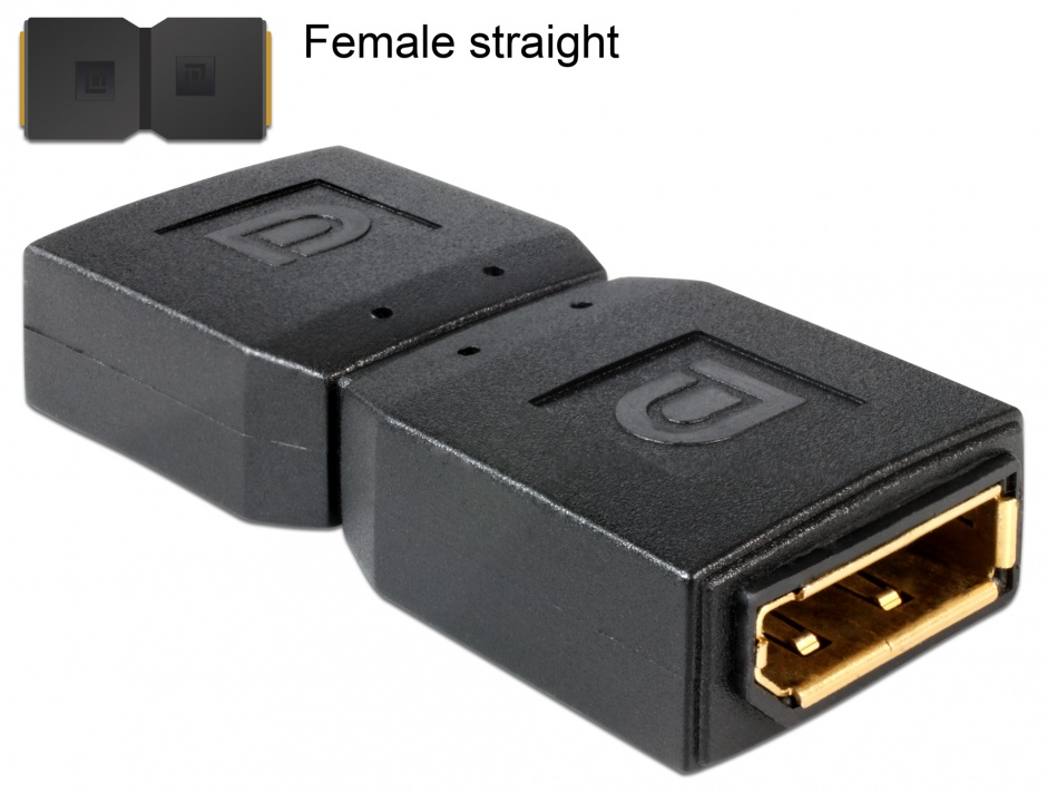 Adaptor DisplayPort M-M Delock 65374