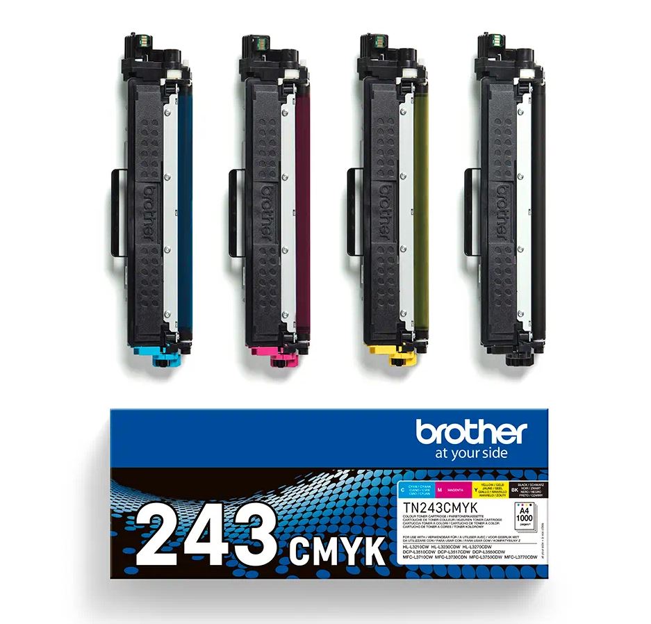 Combo Original Brother TN243CMYK - 4 Cartușe Laser Color - imagine 2