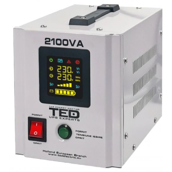 UPS Centrala Termica Ted Electric 2100VA Unda Pura