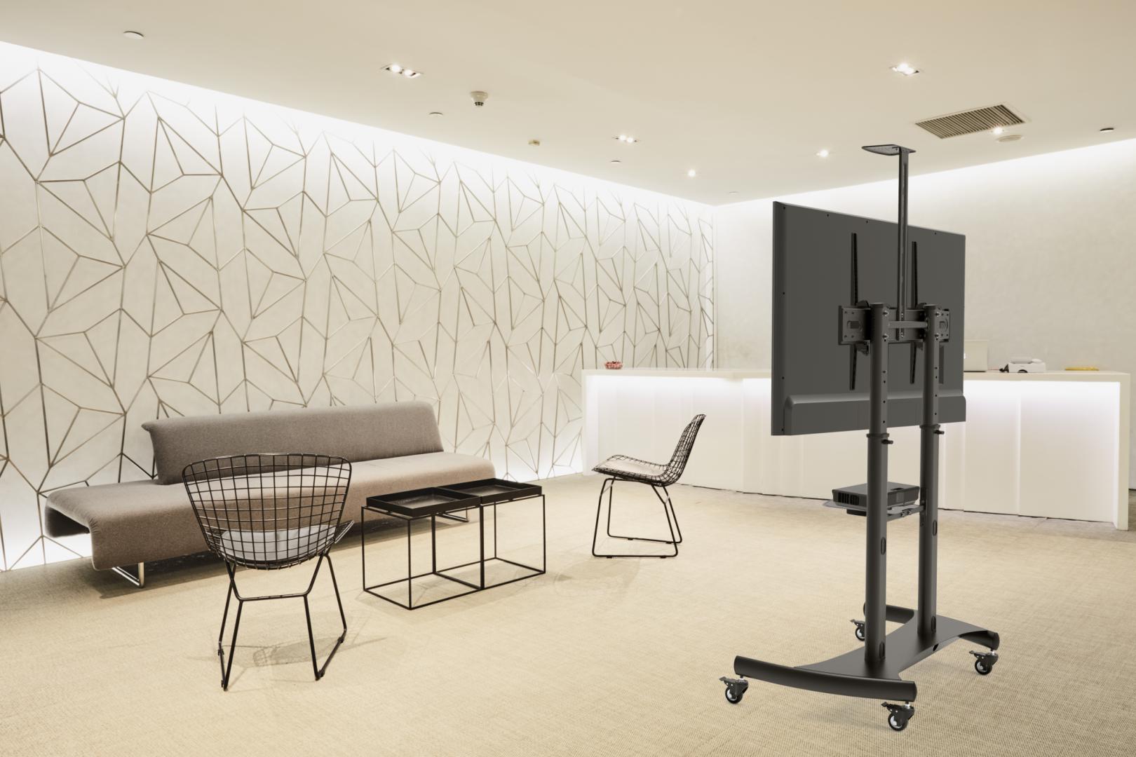 Stand TV Mobil Serioux TV610TW 60-100" Profesional - imagine 5