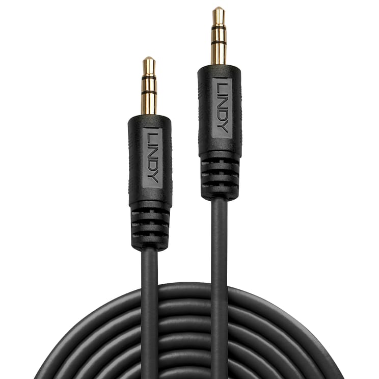 Cablu Audio Lindy 3.5mm Stereo 1m - Conexiune Premium - imagine 2