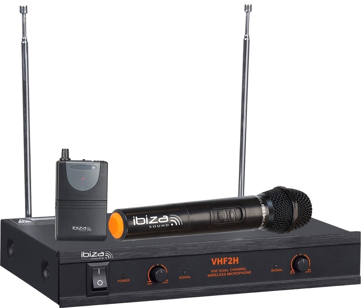 Ibiza VHF2H Microfon Wireless Profesional