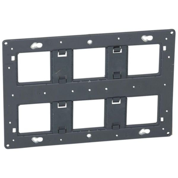 Suport 2x6, 2x8 sau 2x3x2 module Legrand Mosaic 080266