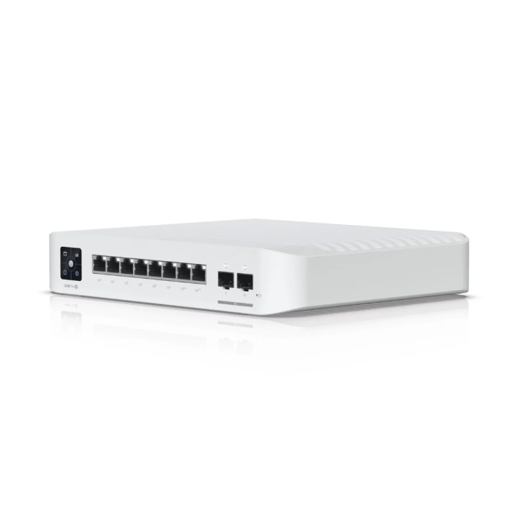 Ubiquiti USW-PRO-8-POE Switch Layer 3, 8 Porturi, 120W PoE