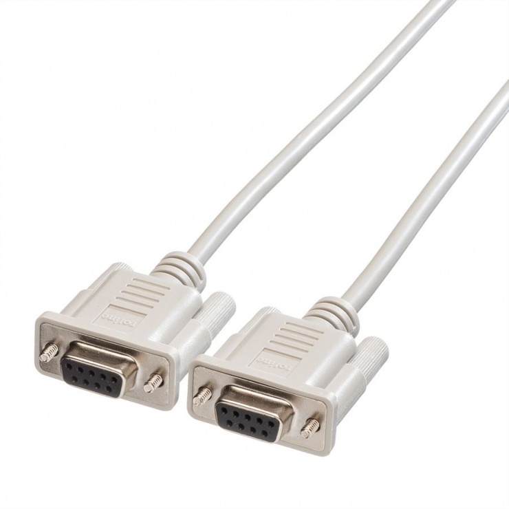 Cablu Serial RS232 DB9 M-M 1.8m Roline