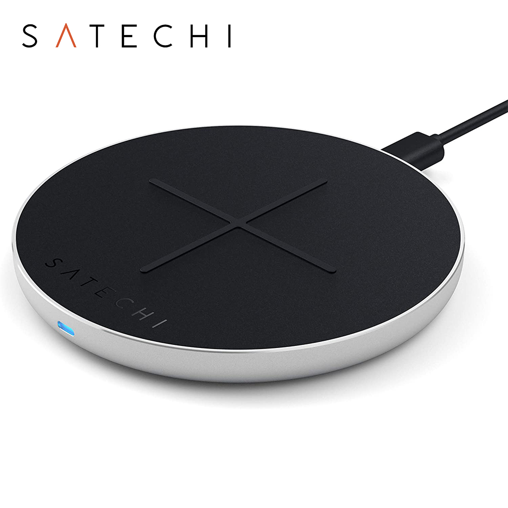 Încărcător Wireless Satechi 10W, Certificat Qi