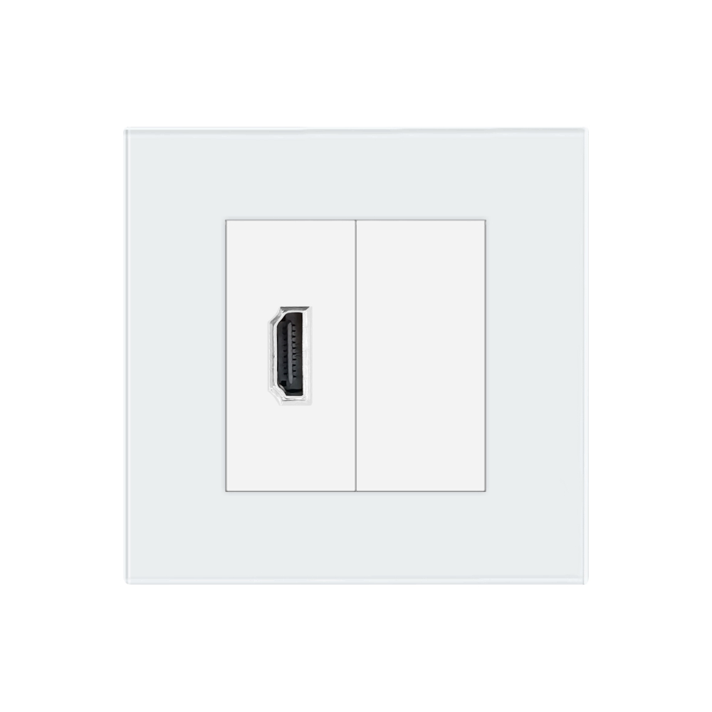 Priza HDMI cu Rama Sticlă Luxion - imagine 2